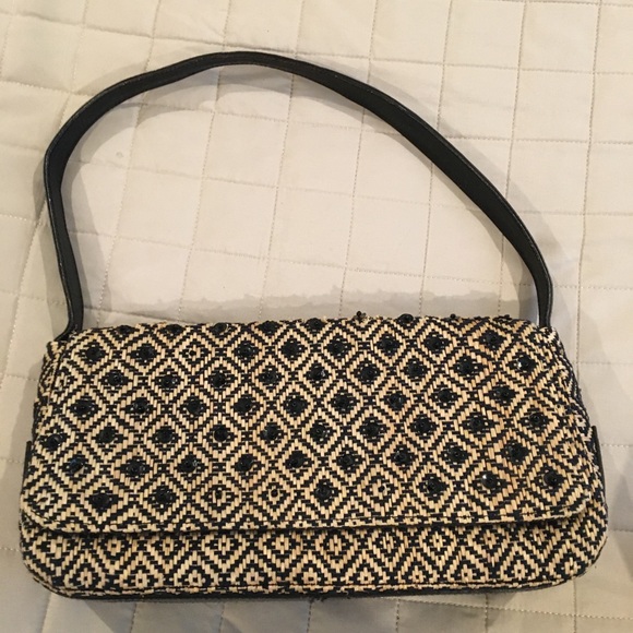 SUMMER TOMPKINS BEADED SHOULDER PURSE - Picture 1 of 10